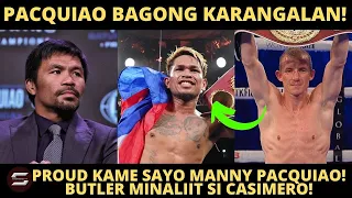 MANNY PACQUIAO MAY BAGONG PARANGAL NANAMAN! WBA CENTENIAL CHAMPION! | CASIMERO MINALIIT NI BUTLER!