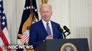 Watch: Biden hosts Women's History Month reception at the White House | NBC News