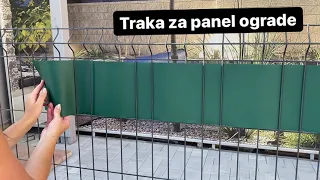 Traka za ogradne panele