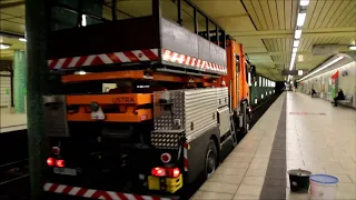 Zweiwege LKW im Tunnel