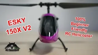 Beginner Friendly ESKY 150 V2 Mini Electric RC Helicopter