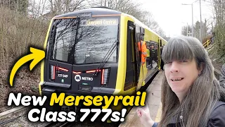 Brand NEW TRAINS for Merseyrail! Riding the First class 777 from Liverpool Central