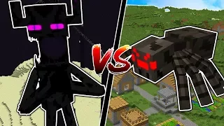 MINECRAFT TITANS vs GIANT MINECRAFT BOSSES!!