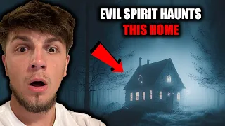Evil Spirit Haunts This Home Caught on Camera - We Couldn't Stay The Entire Night