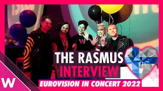 The Rasmus "Jezebel" (Finland 2022) INTERVIEW @ Eurovision in Concert 2022