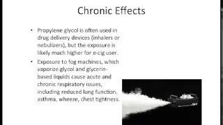 Thomas Sussan: E-cigarettes: The Good, the Bad and the Unknown (lecture)