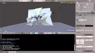 Voronoi Fracture and Shatter usage examples - Blender & Bullet Physics