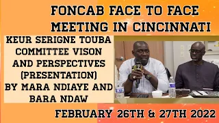 FONCAB Keur Serigne Touba Committee  Vision And Perspectives (Presentation) Part 4