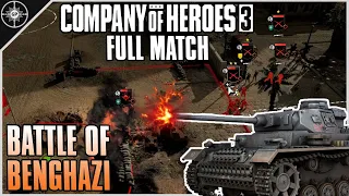 DAK vs American Blobs | 3v3 Benghazi | Company of Heroes 3