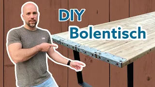 Esstisch aus Gerüstbohlen bauen | DIY Tutorial