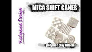 5+ Mica Shift canes - polymer clay tutorial 433