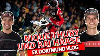 Nique Thury´s und Kai Haase´s SX Dortmund VLOG - Racing, Jumps, Stürze und Verletzungspech