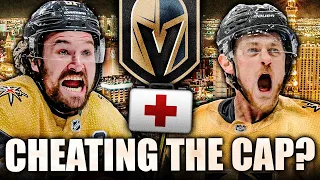 VEGAS GOLDEN KNIGHTS CHEATING THE CAP AGAIN? JACK EICHEL & MARK STONE INJURIES + LTIR (NHL Rumours)