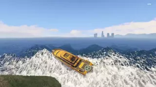 Olli43 TSUNAMI SUPER YACHT SURVIVAL! (GTA 5 MODS)