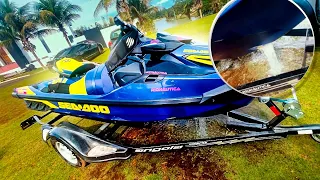 QUEBRARAM MEU JETSKI DE NOVO 😢