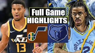 Utah Jazz vs Memphis Grizzlies FULL GAME Highlights | Nov 01 | 2023 NBA Regular Season