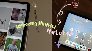 🌷 Unboxing: Huawei Matepad 11 🐸💚