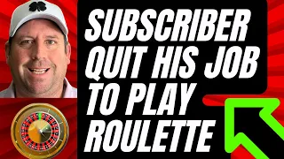 BEST ROULETTE FTW SYSTEM & SUBSCRIBER QUIT JOB!! #best #viralvideo #gaming #money #business #trend