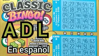 Cómo se juega el raspadito (classic bingo) de la lotería de Texas