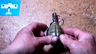 Граната Ф-1, виготовлення макета / Grenade F-1, making a model