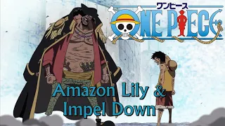 ONE PIECE Podcast (Teil 9) -Amazon Lily & Impel Down! (ft. Raafey/Gamesground)