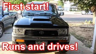 93 4Runner 5vz swap! - Part 4