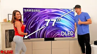 77" Samsung S95D First Impressions - Matte vs Glossy