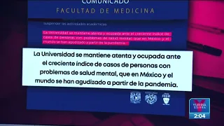 Investigan como homicidio culposo la muerte de un estudiante en FacMed UNAM |Noticias Yuriria Sierra