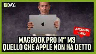 Macbook Pro 14", recensione tecnica. Quello che Apple non ha detto