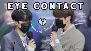 yoonjin can't make eye contact | 방탄소년단 BTS 진 / 슈가