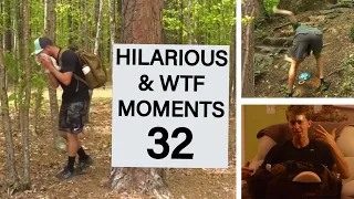 HILARIOUS AND "WTF" MOMENTS IN DISC GOLF COVERAGE - PART 32