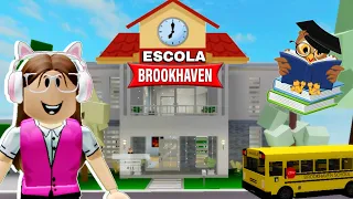 TRANSFORMEI A MINHA CASA em uma ESCOLA no BROOKHAVEN🏡RP ROBLOX