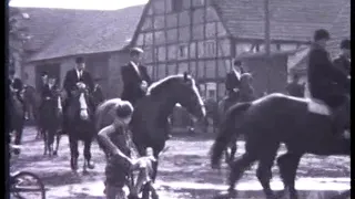 Buchholz bei Beelitz - Pferdereiten ca. 1970