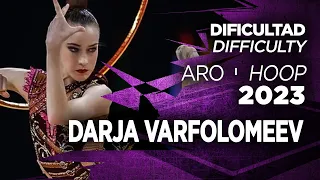 Darja Varfolomeev - Hoop Difficulty 2023