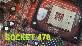 Сборка компьютера на Socket 478 // Technoблог №1