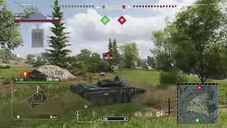 World of Tanks Ha PS4 Холодная Война & Качаем Т-72АВ Взвод))