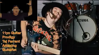 Taj Farrant - Guitar Prodigy Reaction video