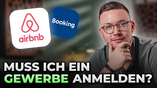 Muss ich für die Vermietung auf AirBnB, Booking und Co ein Gewerbe anmelden? (Gewerbe umgehen📄🚫)