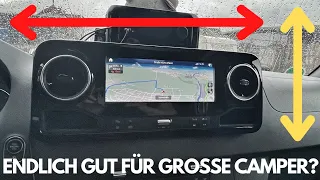 Mercedes MBUX - Navigation mit Fahrzeugabmessungen - Kosten! Test! Eine Lösung?