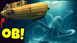 We Used a NEW SUBMARINE to Defeat The Kraken in Stormworks Multiplayer!?