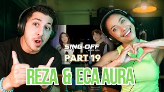 SECANTIK ITU GAK KUAT WOI 🥰 ICE & ANDREW  react to SING OFF TIKTOK SONGS PART 19 | Reza vs ECA AURA