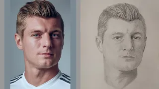 Master the art of portrait drawing with the secrets of loomis method _ Toni kroos