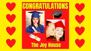 BEST GRADUATION SONG FOR KIDS "CONGRATULATIONS" you graduated by Miss Joy & The Joy House for kids