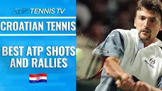 Great ATP Shots By Croatian Players Past & Present!