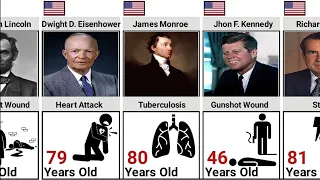 How Every USA President's Died - Age of Death | Times Universe