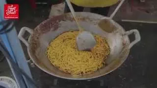Bangkok Street Food | Stir Fried Noodle With Vegetables - Yaowarat Chinatown | Thai Street Food