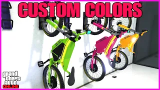 Inductor E-Bike | Custom COLORS GLITCH | GTA 5 Online
