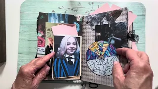 Addams Family Reunion 23, Flip Through of my Halloween Party Journal