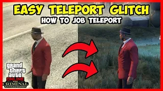 How To Job Teleport In GTA 5 Online - Full Guide (Updated Teleport Glitch)