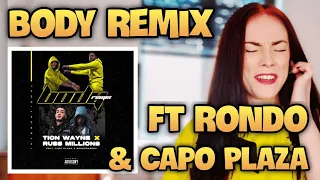 TION WAYNE x RUSS MILLLIONS - BODY (REMIX) Ft. CAPO PLAZA & RONDODASOSA | UK REACTION 🇬🇧 🔥🔥🔥🔥🔥🥶❤️ 🇮🇹